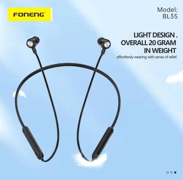 Фото - Навушники вкладиші бездротові Foneng Neckband Sport (BL35)