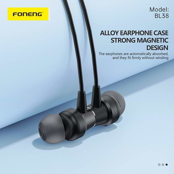Фото - Навушники вкладиші бездротові Foneng Neckband Sport (BL38)