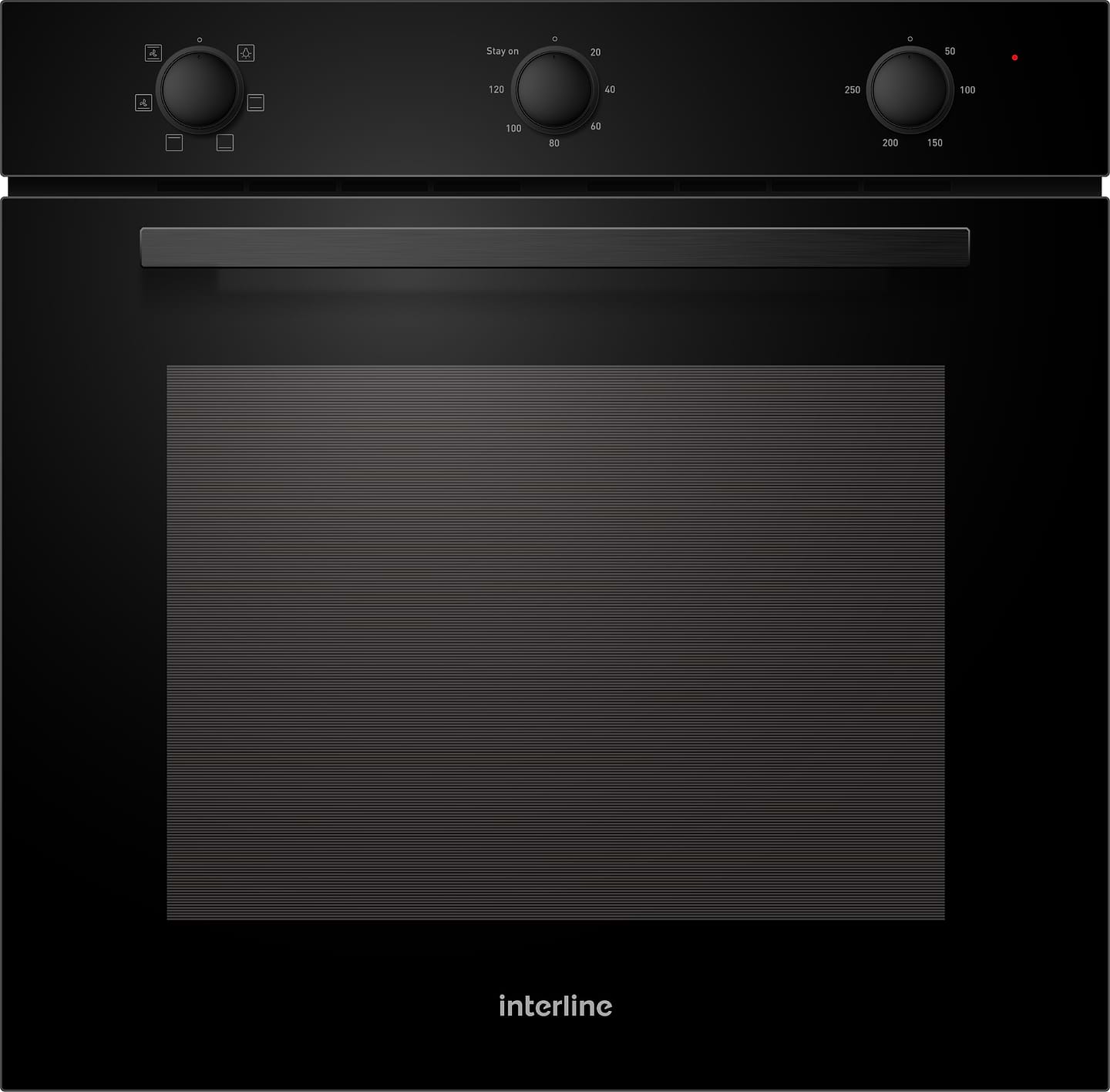 Духовой шкаф электрический Interline OEG 360 MCS BB - Фото 1