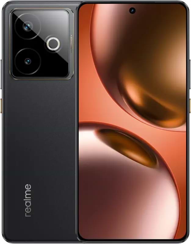 Смартфон realme GT 7T 12/256Gb IceSense Black - Фото 1