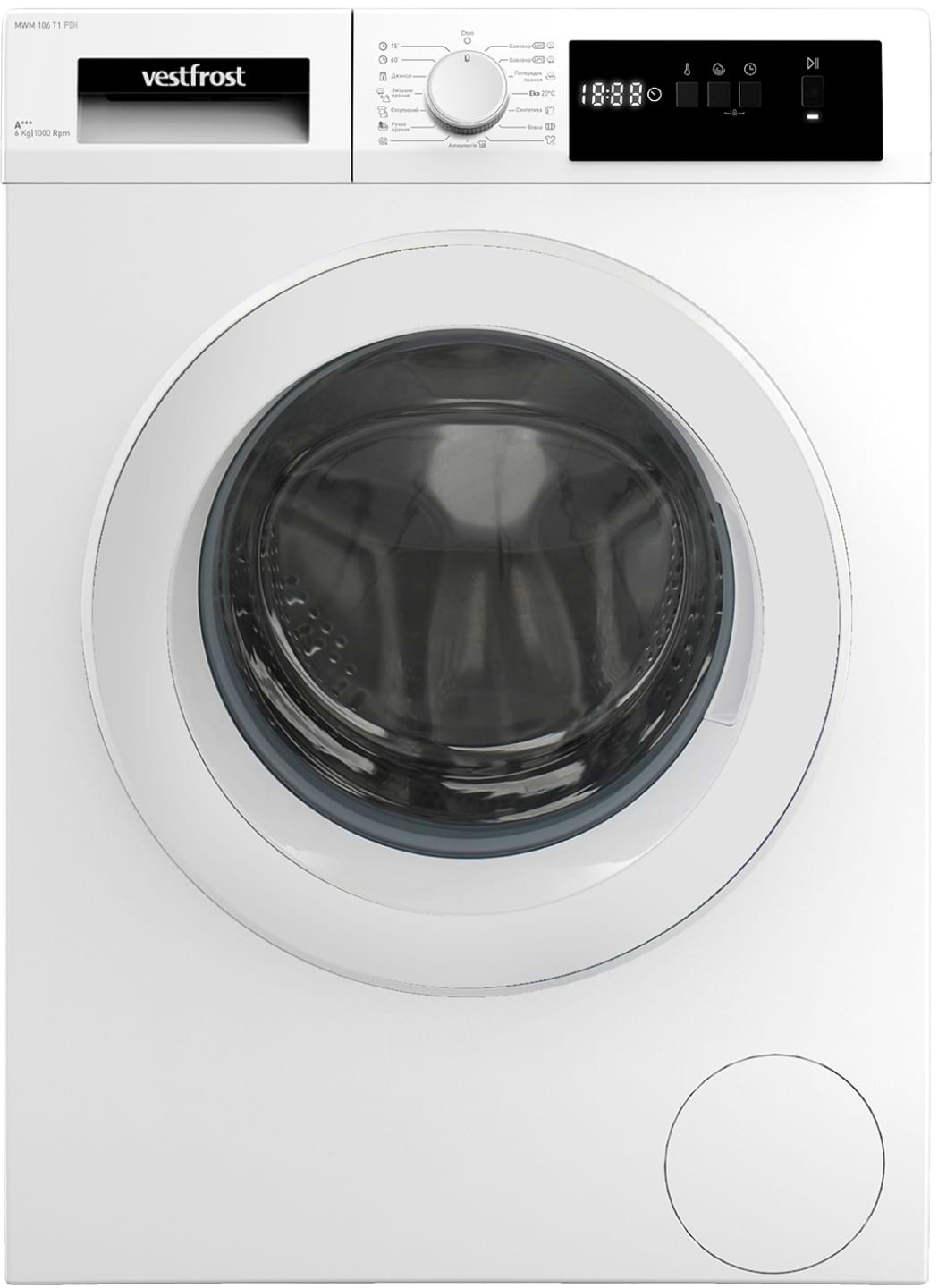 Пральна машина Vestfrost MWM106T1PDI - Фото 1