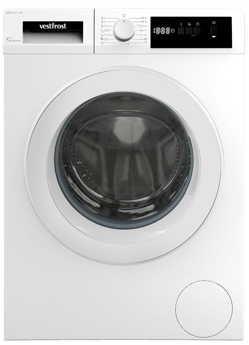 Стиральная машина Vestfrost MWM106T1UM - Фото 1