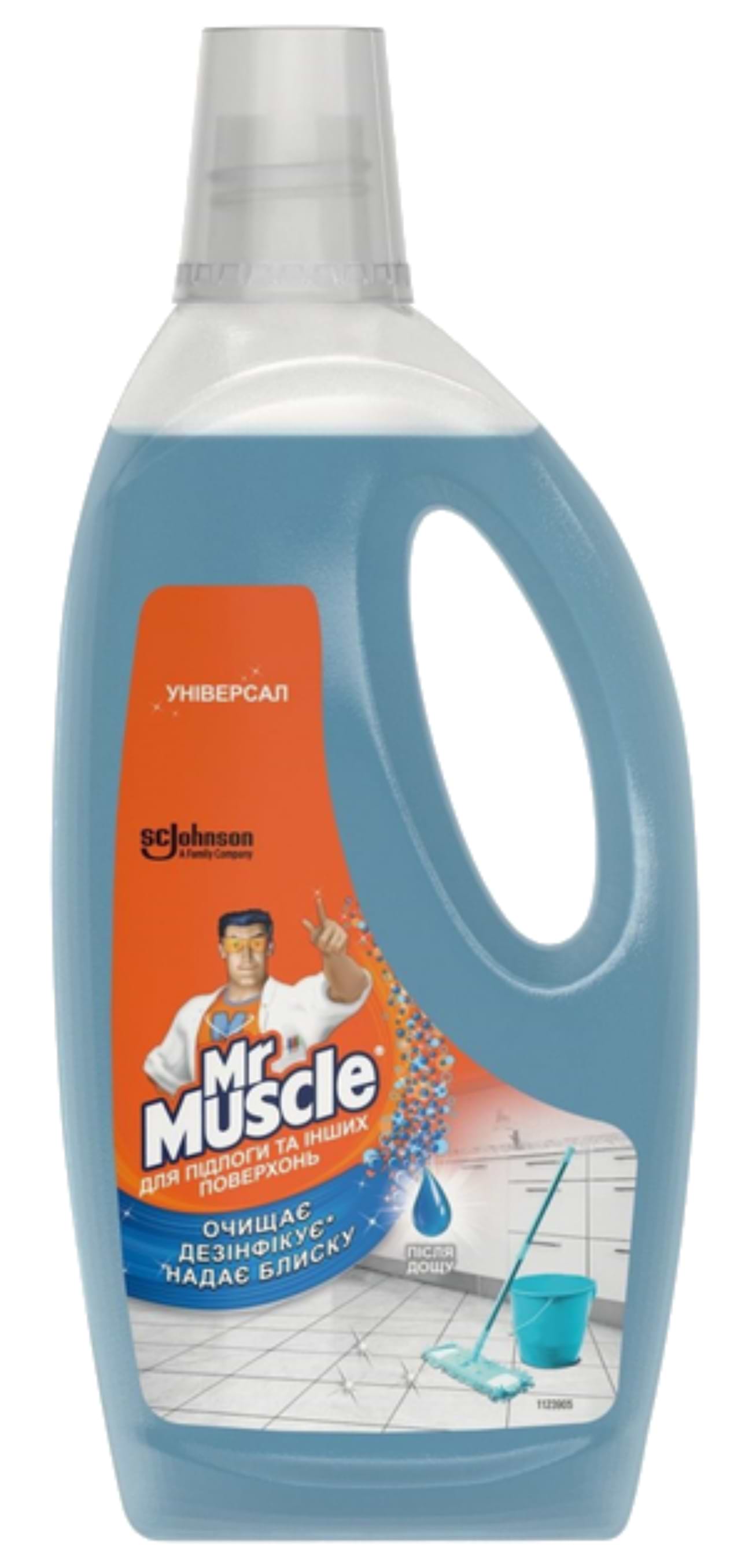 Засіб для чищення універсальний SC Johnson Mr. Muscle Після дощу 750 мл (4823002005004) - Фото 1