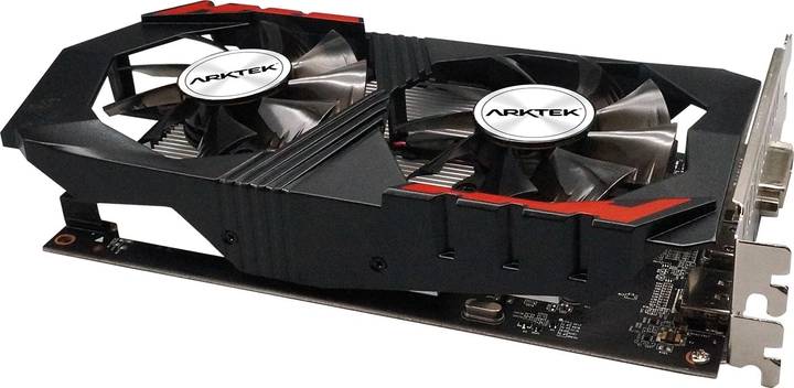 Фото - Видеокарта Arktek GeForce GTX 1050 TI Dual Fan 4GB (AKN1050TiD5S4GH1)