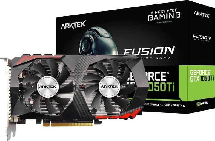 Фото - Видеокарта Arktek GeForce GTX 1050 TI Dual Fan 4GB (AKN1050TiD5S4GH1)