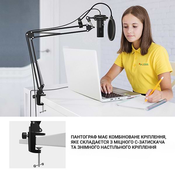 Фото - Микрофон для компьютера проводной Fifine T669