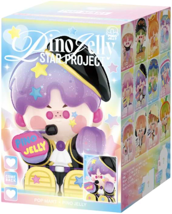 Игровая фигурка-сюрприз Pop Mart PINOJELLY серия Star Project (PGSP-01)