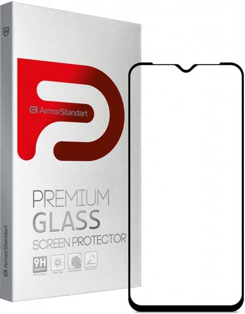 Защитное стекло для смартфона Armorstandart Full Glue for Xiaomi Poco M3 Black (ARM58537)