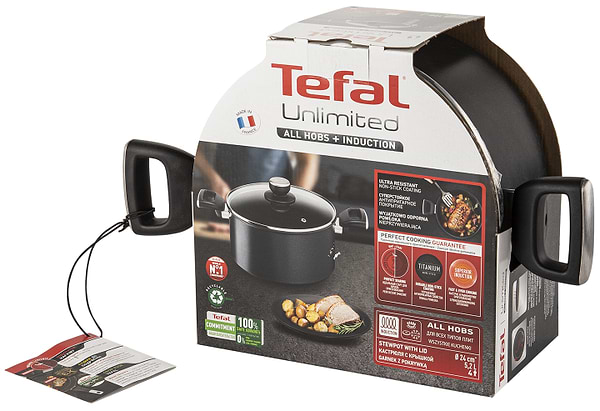 Фото - Каструля Tefal G2554672 Unlimited 24 см з/кр