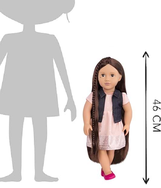Фото - Лялька Our Generation Кейлін брюнетка зі зростаючим волоссям 46 см (BD31204Z)