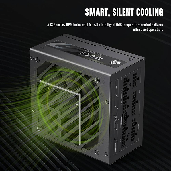 Фото - Блок питания для ПК Gamemax GZ 850G BK