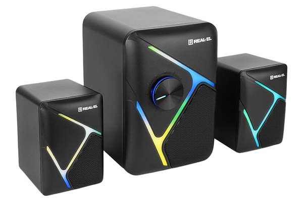 Фото - Компьютерная акустика обычная 2.0 REAL-EL M-320 Black