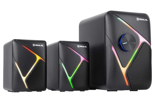 Фото - Компьютерная акустика обычная 2.0 REAL-EL M-320 Black