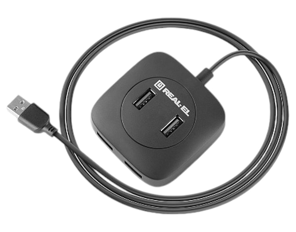 Фото - Хаб USB REAL-EL HQ-177 Black