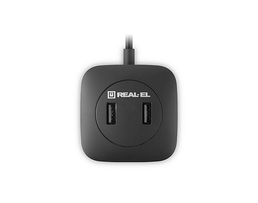 Фото - Хаб USB REAL-EL HQ-187 Black
