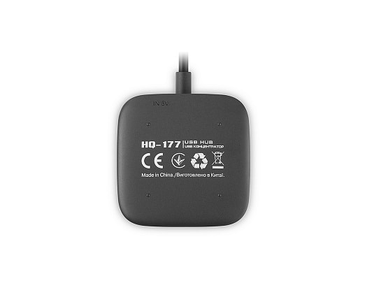 Фото - Хаб USB REAL-EL HQ-177 Black