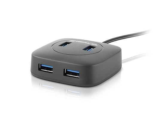 Фото - Хаб USB REAL-EL CQ-407 Black