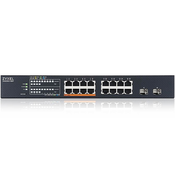 Фото - Коммутатор локальної мережі (Switch) Zyxel XMG1915-18EP (XMG1915-18EP-EU0101F)