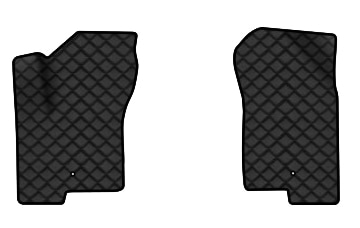 Килимки з екошкіри в салон авто передні EVAtech ECO для Patriot (MK74) Restyling Jeep 2011-2016 1 покоління SUV USA (JP1761AD2LA2BBB)