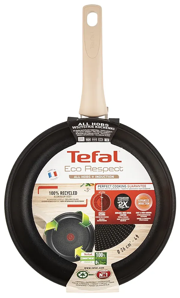Фото - Сковорода универсальная Tefal G2540553 Eco Respect 26 см
