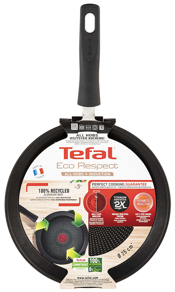Фото - Сковорода для блинов Tefal G2543853 Eco Respect 25 см