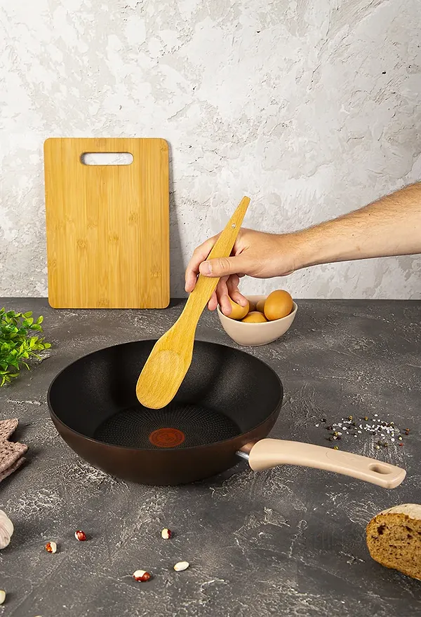 Фото - Сковорода ВОК Tefal G2541953 Eco Respect 28 см ВОК
