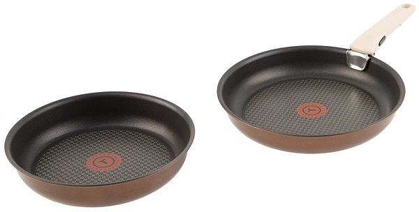 Фото - Набор сковород со съемной ручкой Tefal L6759103 Ingenio Eco Respect 3 пр.