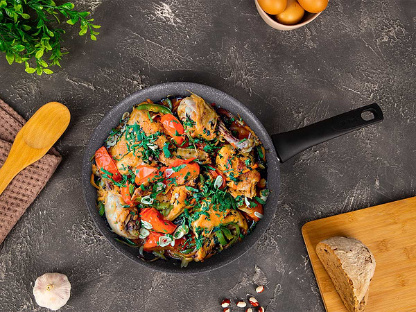 Фото - Сковорода універсальна Tefal Healthy Chef 28 см (G1500672)