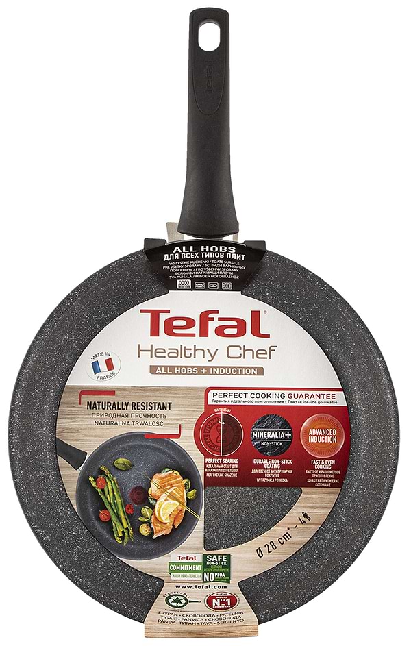 Фото - Сковорода універсальна Tefal Healthy Chef 28 см (G1500672)