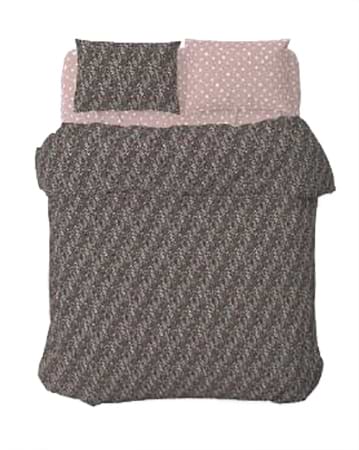 Комплект постільної білизни Home Line Цвітіння трав графіт/Горох фрезовий (176876)