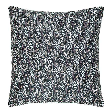 Наволочка Home Line Цвітіння трав графіт 70х70 см (176880) - Фото 1