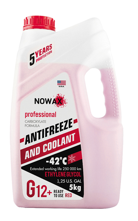 Фото - Антифриз NOWAX RED (NX05001)