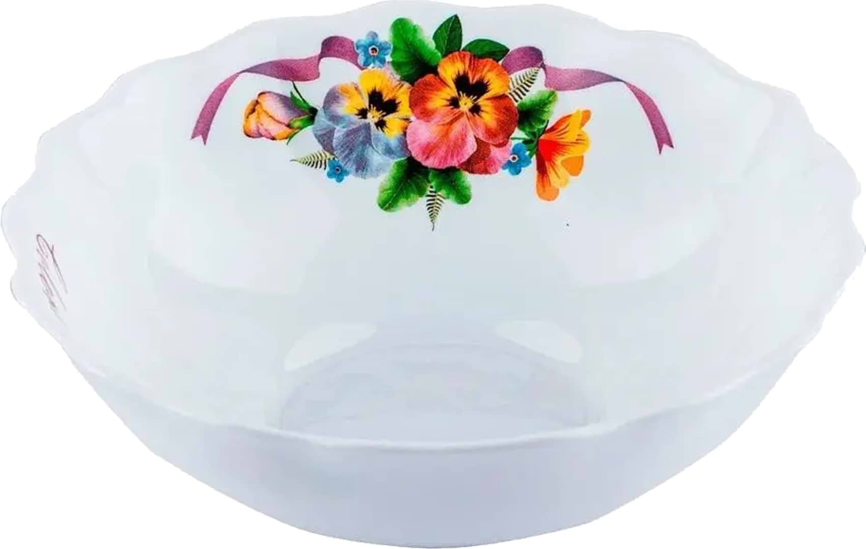 Салатник Vittora V-175V Wave Фиалки 175 мм