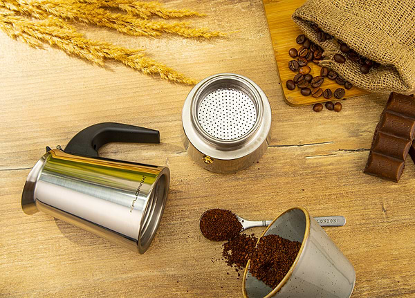 Фото - Кавоварка гейзерна FLORINA Lungo KPSS-4CUP (5K7137)