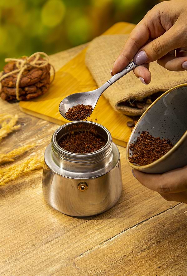 Фото - Кавоварка гейзерна FLORINA Lungo KPSS-4CUP (5K7137)