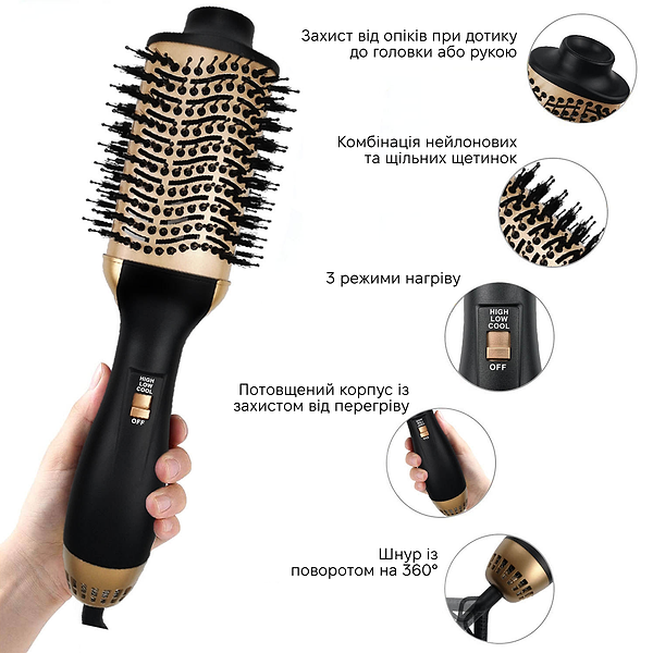 Фото - Фен-щетка O-ONULISS 17763C