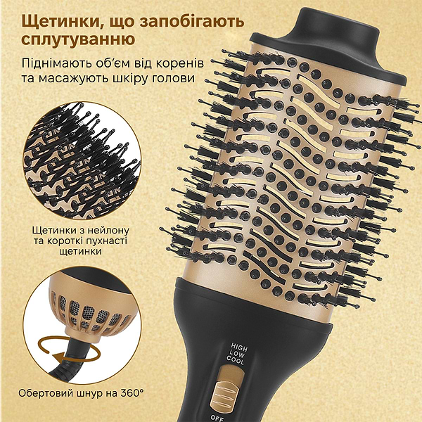 Фото - Фен-щетка O-ONULISS 17763C