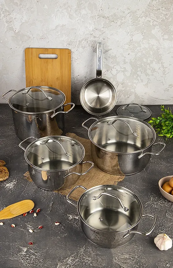 Фото - Набір посуду Tefal A702SA44 Intuition 10 пр.