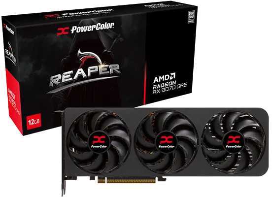 Відеокарта PowerColor AMD Radeon RX 9070 GRE 12GB GDDR6 Reaper (RX9070GRE 12G-A)