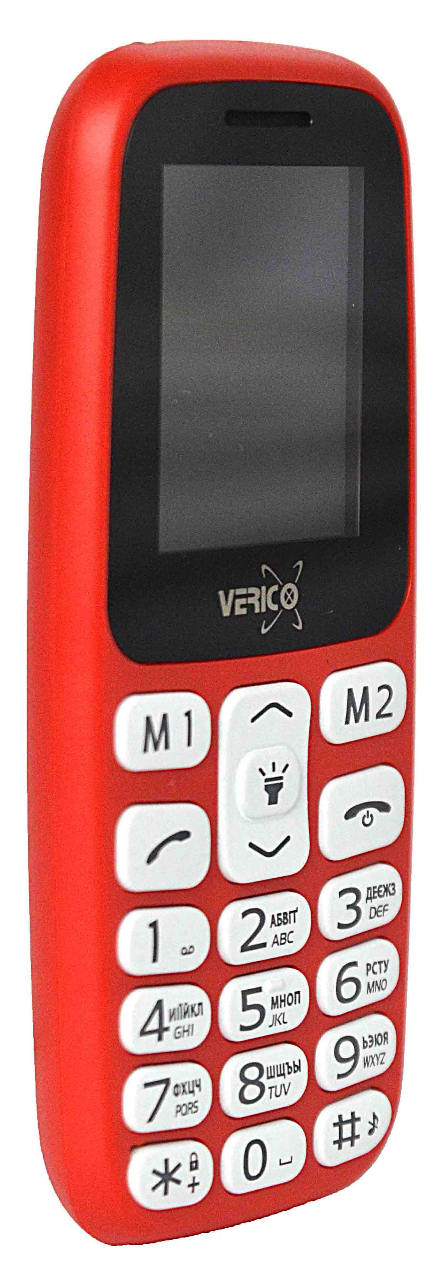 Фото - Мобільний телефон Verico Classic A183 Red