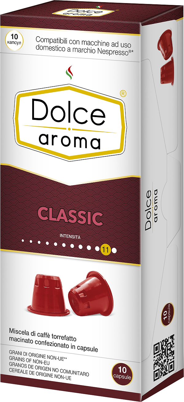 Фото - Кофе в капсулах Dolce Aroma Classico NP 10 шт.