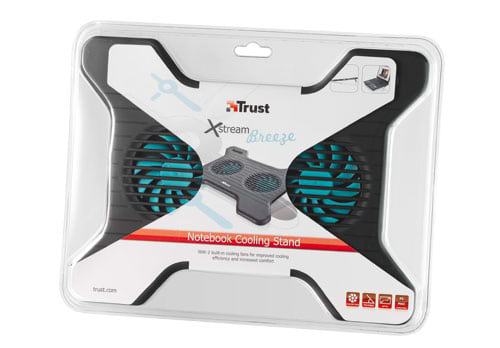 Фото - Подставка под ноутбук охлаждающая Trust Notebook Cooling Stand Xstream Breeze 17805