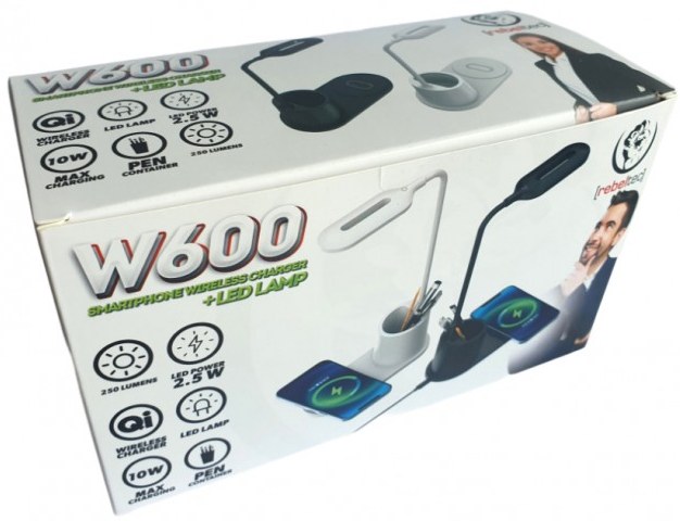 Фото - Уцінка - Настільна лампа Rebeltec W600 White