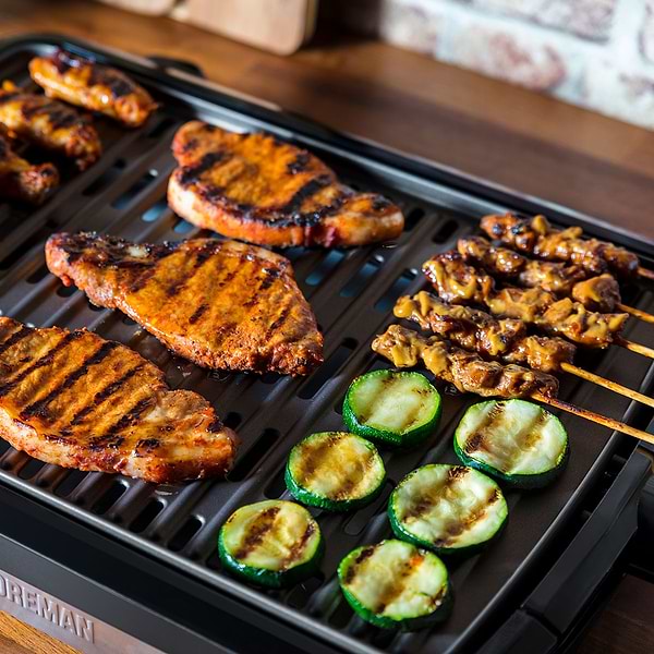 Фото - Гриль-барбекю електричний George Foreman 25850-56 Smokeless BBQ Grill