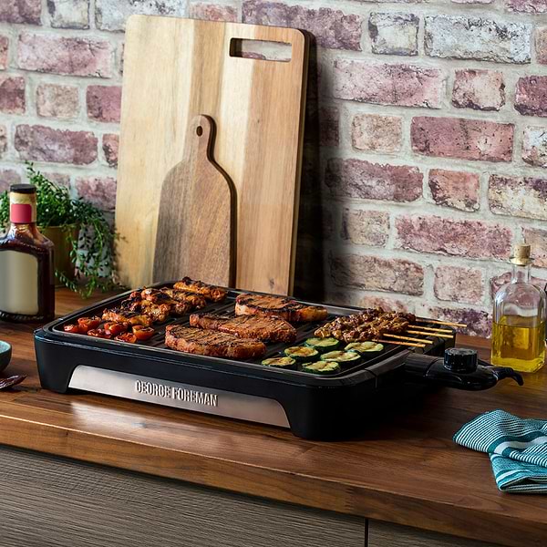 Фото - Гриль-барбекю електричний George Foreman 25850-56 Smokeless BBQ Grill