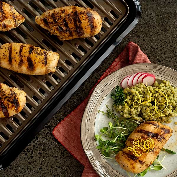 Фото - Гриль-барбекю електричний George Foreman 25850-56 Smokeless BBQ Grill