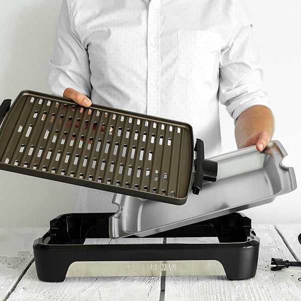 Фото - Гриль-барбекю електричний George Foreman 25850-56 Smokeless BBQ Grill