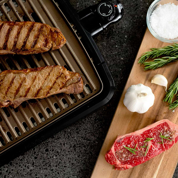 Фото - Гриль-барбекю електричний George Foreman 25850-56 Smokeless BBQ Grill