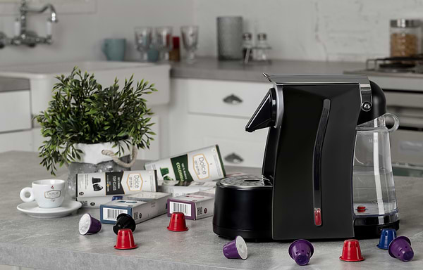 Фото - Уценка - Кофеварка капсульная Dolce Aroma Zoe Black
