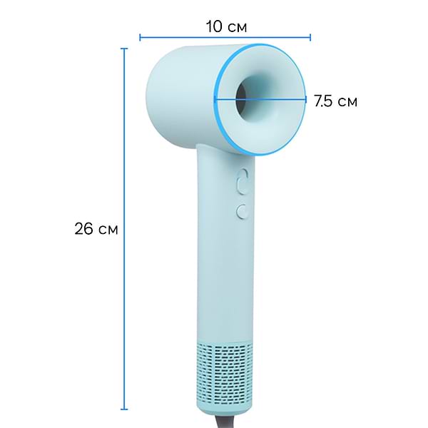 Фото - Фен O-ONULISS 17826H Sky Blue